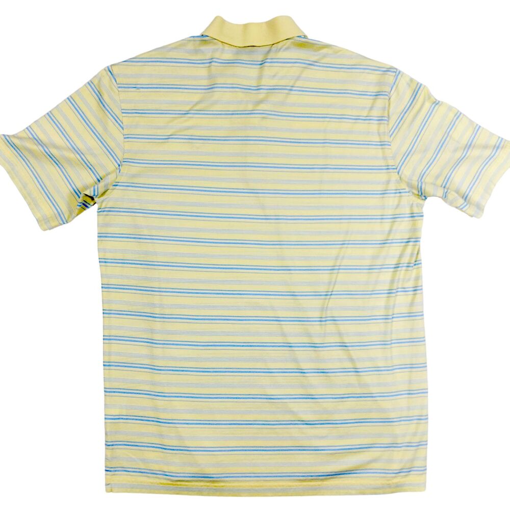 Masters Collection Golf Polo Mens L Striped Short Sleeve Performance Pima Cotton - Picture 10 of 12